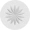 Ekena Millwork Standard Grayson Flower Rosette With Square Edge, 4"W x 4"H x 1/2"P ROSP040X040X050GRY09 - alternate 4